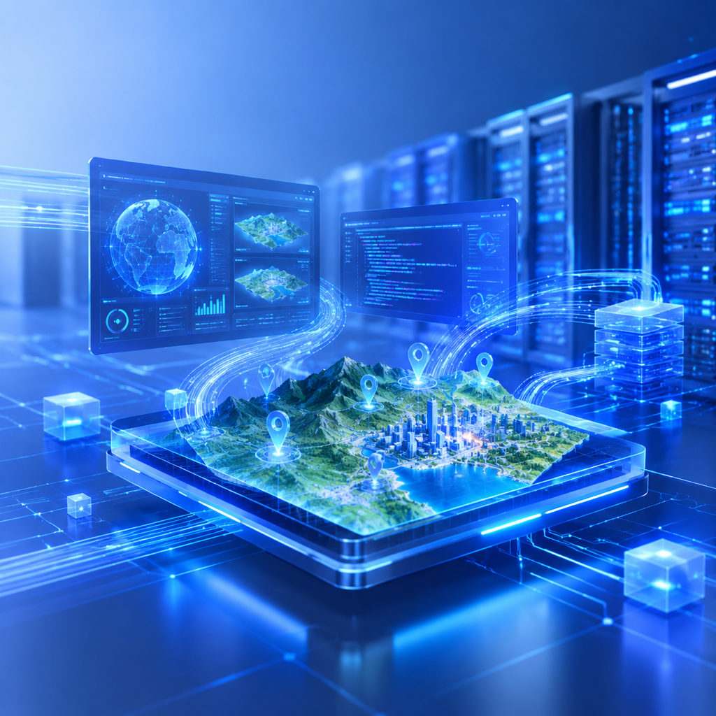 Web3D三维地图沙盘